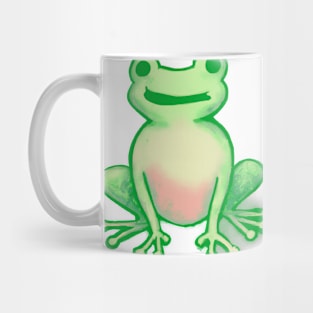 Cute Frog Drawing Mug